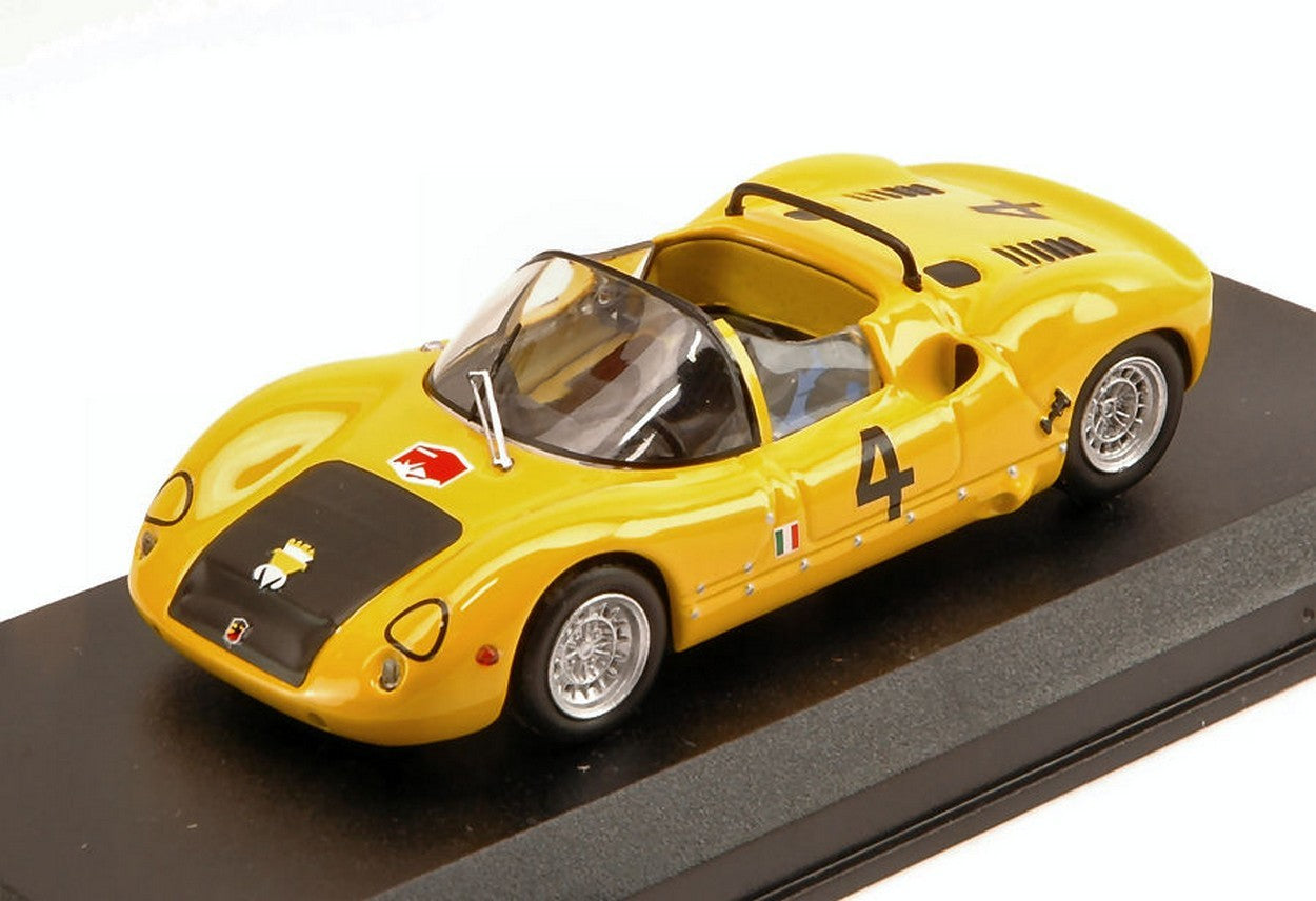 MODELLINO IN SCALA COMPATIBILE CON ABARTH 1000 SP N.4 BASSANO-MONTEGRAPPA 1970 M.BALDO 1:43 BEST BT9610