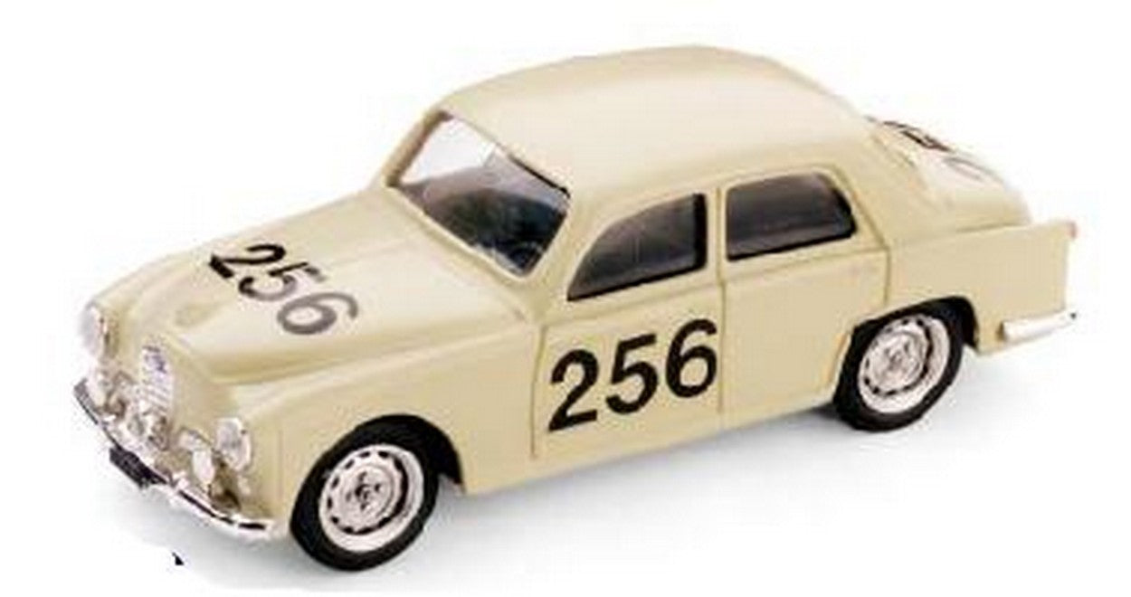 MODELLINO IN SCALA COMPATIBILE CON ALFA ROMEO 1900 Ti N.256 MILLE MIGLIA 1954 SIMONTACCHI-MART.1:43 BRUMM BM0090