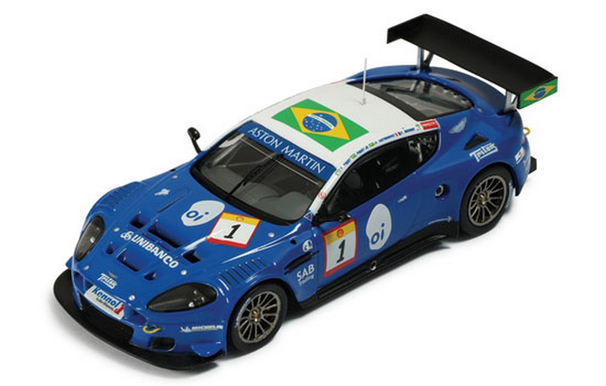MODELLINO IN SCALA COMPATIBILE CON ASTON MARTIN DBR 9 N.1 BRAS. 06 1:43 IXO MODEL GTM037