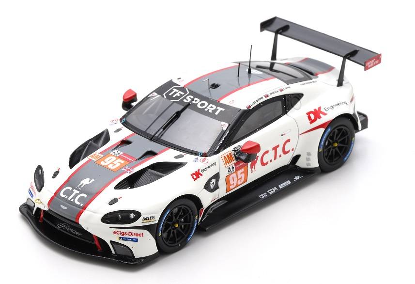 MODELLINO IN SCALA COMPATIBILE CON ASTON MARTIN VANTAGE AMR N.95 LM 2021 GUNN-HANCOCK-HARTSHORNE 1:43 SPARK MODEL S8273