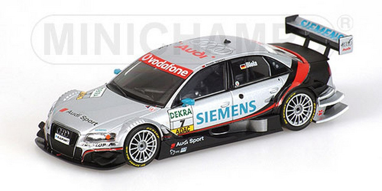 MODELLINO IN SCALA COMPATIBILE CON AUDI A 4 N.7 F.BIELA DTM 2007 1:43 MINICHAMPS PM400071797