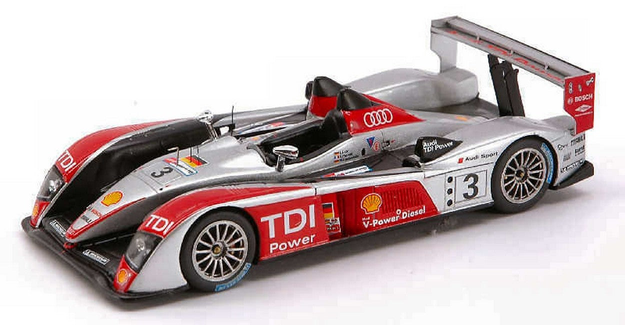 MODELLINO IN SCALA COMPATIBILE CON AUDI R 10 N.3 LM 2007 1:43 SPARK MODEL S0683