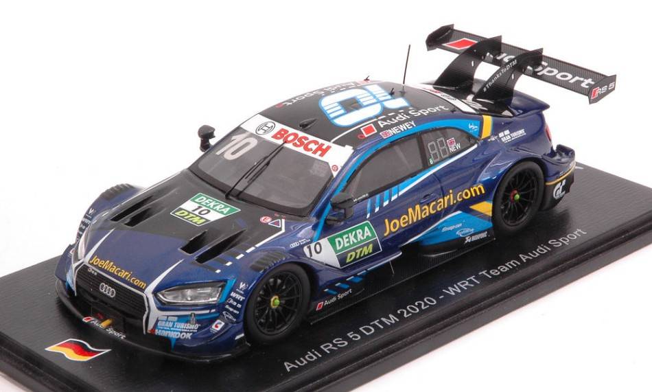 MODELLINO IN SCALA COMPATIBILE CON AUDI RS 5 N.10 DTM 2020 HARRISON NEWEY 1:43 SPARK MODEL SG656