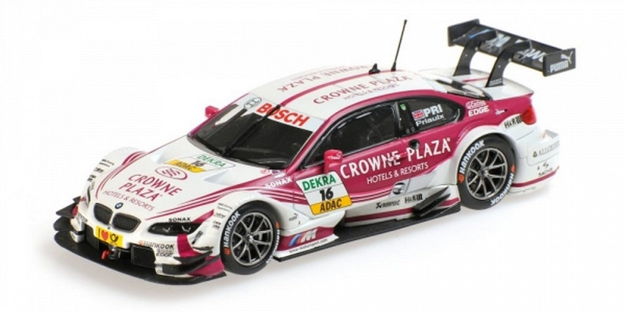 MODELLINO IN SCALA COMPATIBILE CON BMW M3 N.16 DTM 2013 A.PRIALUX 1:43 MINICHAMPS PM410132216