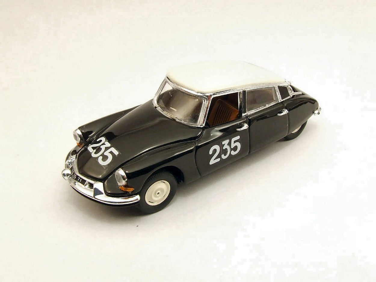 MODELLINO IN SCALA COMPATIBILE CON CITROEN DS 19 N.235 MM 1957 RENAUD-GORDINE 1:43 RIO RI4251