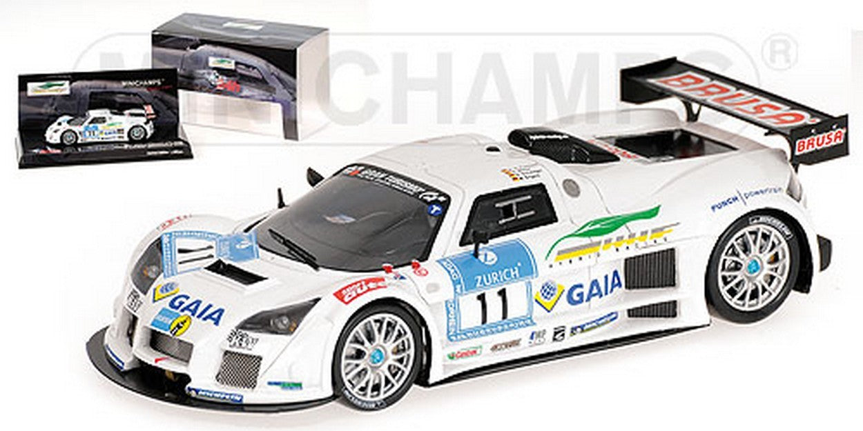 MODELLINO IN SCALA COMPATIBILE CON HHF HYBRID CONCEPT CAR N.11 08 1:43 MINICHAMPS PM437080911