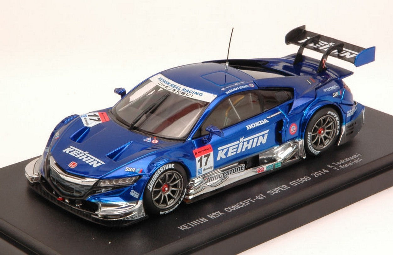 MODELLINO IN SCALA COMPATIBILE CON HONDA NSX N.17 12th SUPER GT500 K.TSUKAKOSHI-T.KANEISHI 1:43 EBBRO EB45073