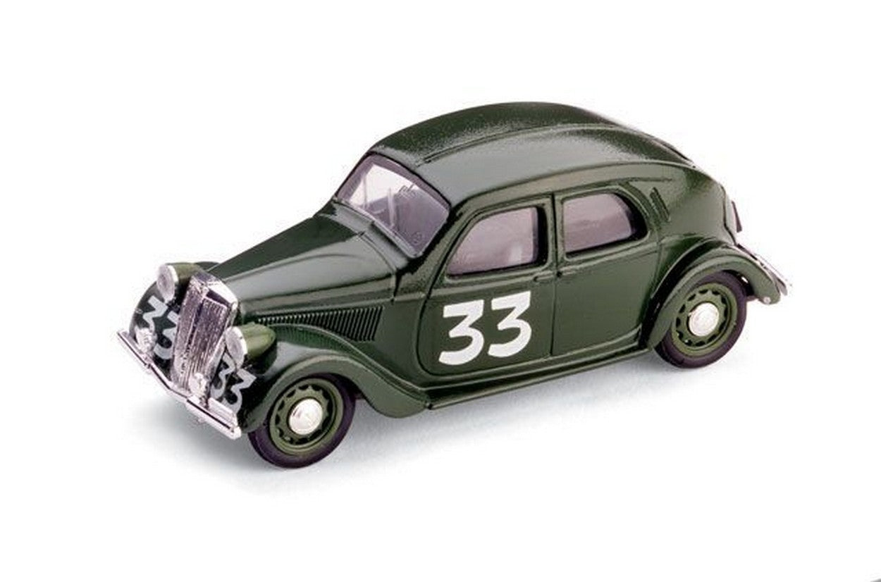 MODELLINO IN SCALA COMPATIBILE CON LANCIA APRILIA N.33 DISQUALIFIED MILLE MIGLIA 1947 MORONI-REYNALDI 1:43 BRUMM BM0061