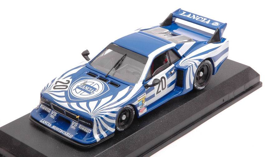 MODELLINO IN SCALA COMPATIBILE CON LANCIA BETA MONTECARLO N.20 6 H BRANDS HATCH 1980 CHEEVER-ALBORETO 1:43 BEST MODEL BT9810