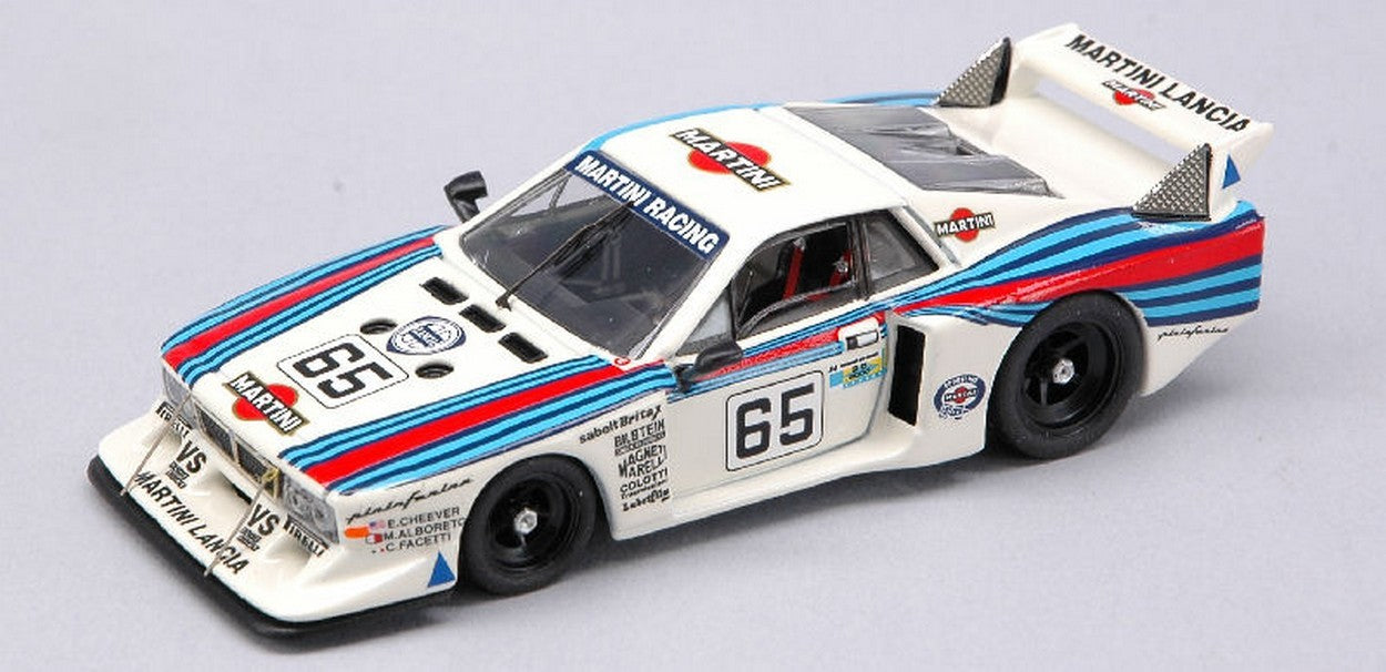 MODELLINO IN SCALA COMPATIBILE CON LANCIA BETA MONTECARLO N.65 8th LM 1981 ALBORETO-CHEEVER-FACETTI 1:43 BEST BT9352