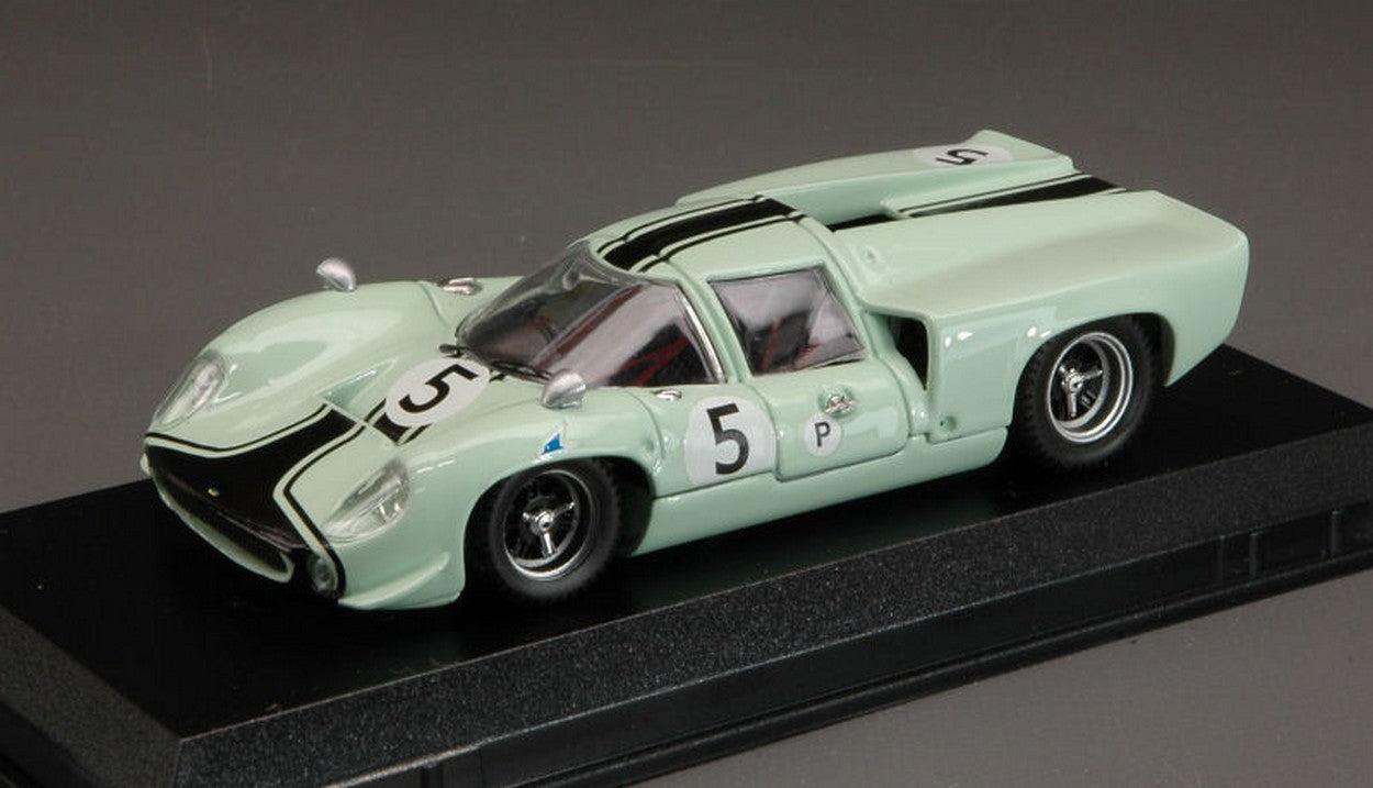 MODELLINO IN SCALA COMPATIBILE CON LOLA T 70 COUPE N.5 DNF BRANDS HATCH 1967 WESTBURY-M.DE UDY 1:43 BEST MODEL BT9431