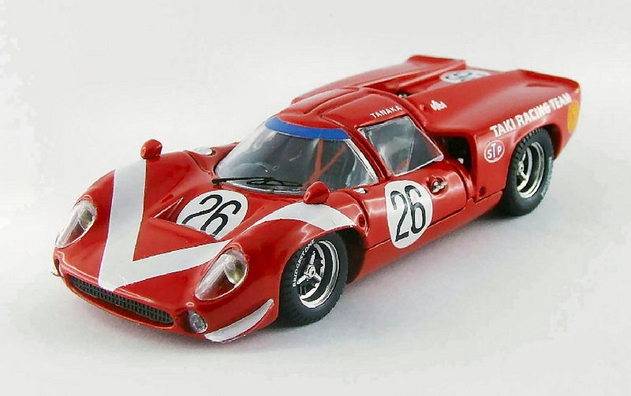 MODELLINO IN SCALA COMPATIBILE CON LOLA T70 COUPE N.26 GP JAPAN 1968 K.TANAKA 1:43 BEST MODEL BT9503