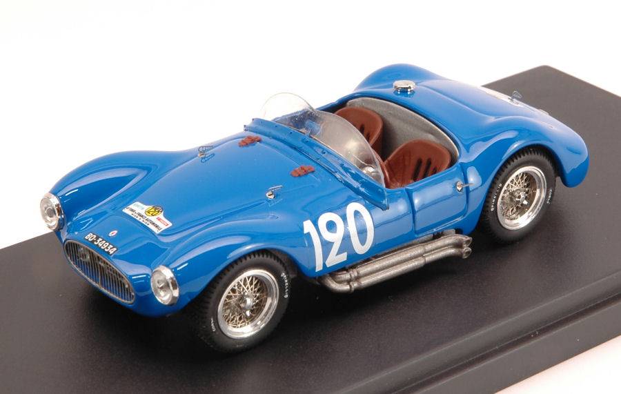 MODELLINO IN SCALA COMPATIBILE CON MASERATI A 6 N.120 6th TOUR DE FRANCE 1954 ESTAGER-PROTO 1:43 BANG BG7324