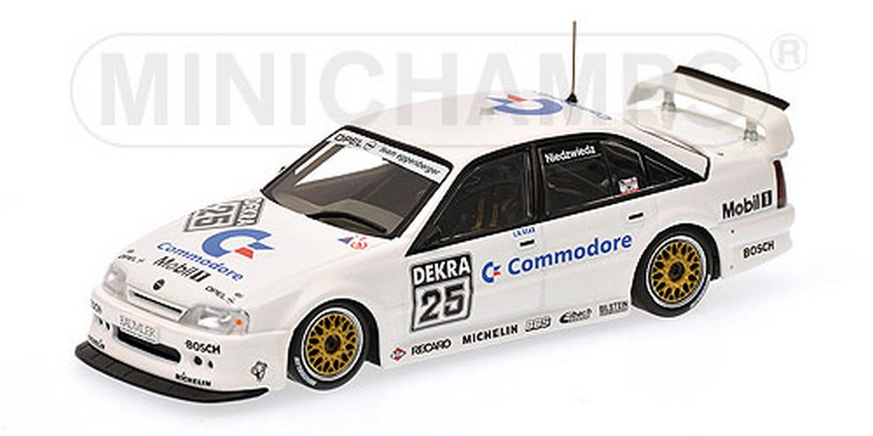 MODELLINO IN SCALA COMPATIBILE CON OPEL OMEGA N.25 DTM 1991 1:43 MINICHAMPS PM400914425