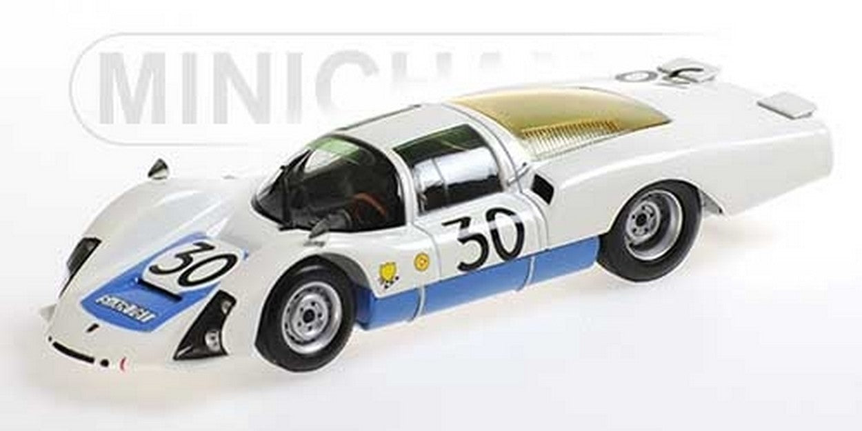 MODELLINO IN SCALA COMPATIBILE CON PORSCHE 906/6 N.30 4th (WINNER CLASS) LM1966 J.SIFFERT-C.DAVIS 1:43 MINICHAMPS PM400666630