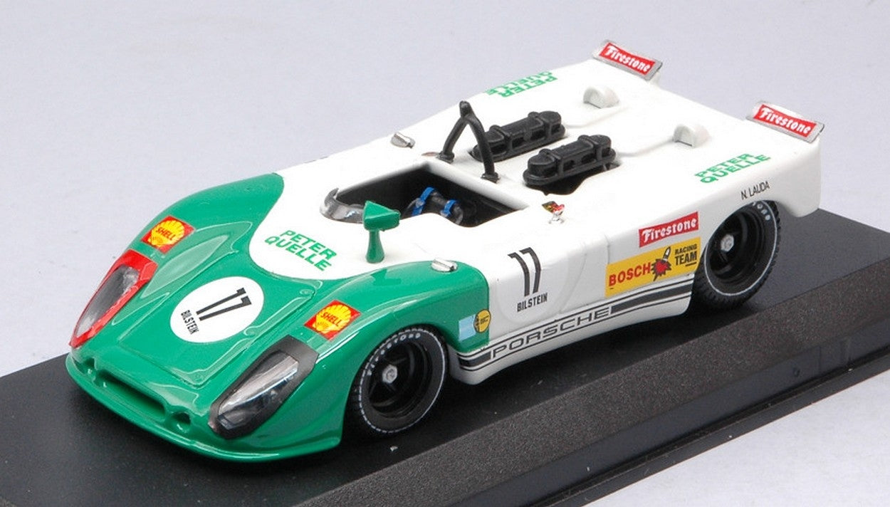 MODELLINO IN SCALA COMPATIBILE CON PORSCHE 908/02 FLUNDER N.17 RENNEN NURBURGRING 1970 NIKI LAUDA 1:43 BEST MODEL BT9791