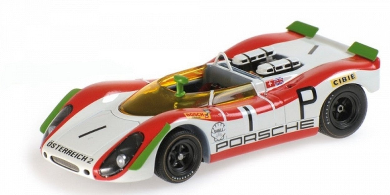 MODELLINO IN SCALA COMPATIBILE CON PORSCHE 908/02 N.1 WINNER 1000 KM NURBURGRING SIFFERT-REDMAN 1:43 MINICHAMPS PM437692001