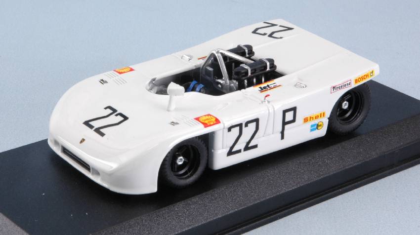 MODELLINO IN SCALA COMPATIBILE CON PORSCHE 908/03 N.22 1000 KM NURBURGRING 1970 ELFORD-AHRENS 1:43 BEST MODEL BT9032-2