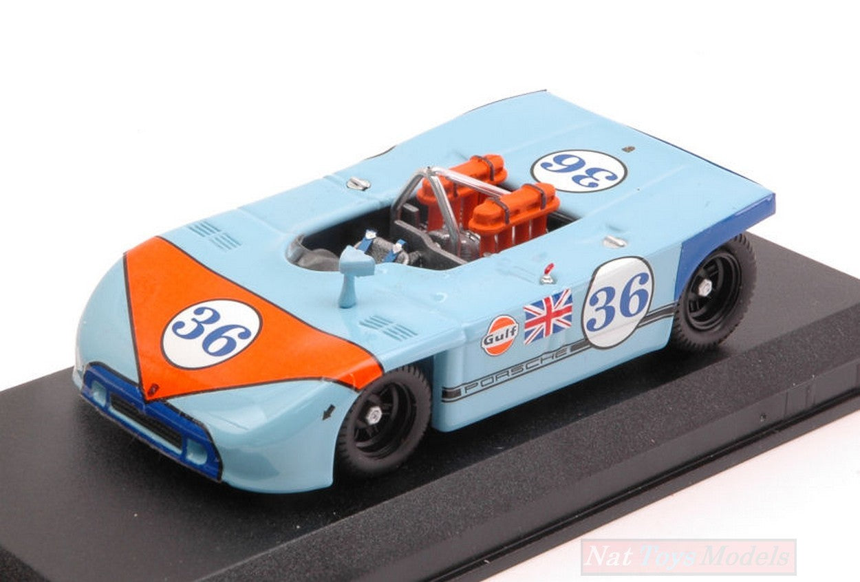 MODELLINO IN SCALA COMPATIBILE CON PORSCHE 908-03 N.36 5th TARGA FLORIO 1970 B.WALDEGAARD-R.ATTWOOD 1:43 BEST MODEL BT9034