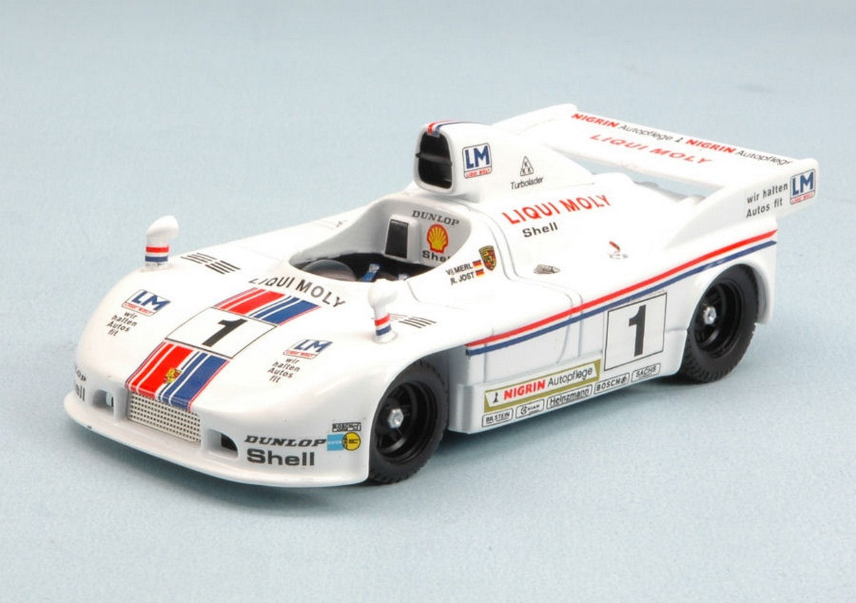 MODELLINO IN SCALA COMPATIBILE CON PORSCHE 908/04 N.1 WINNER BRANDS HATCH 1979 JOST-MERL 1:43 BEST MODEL BT9571