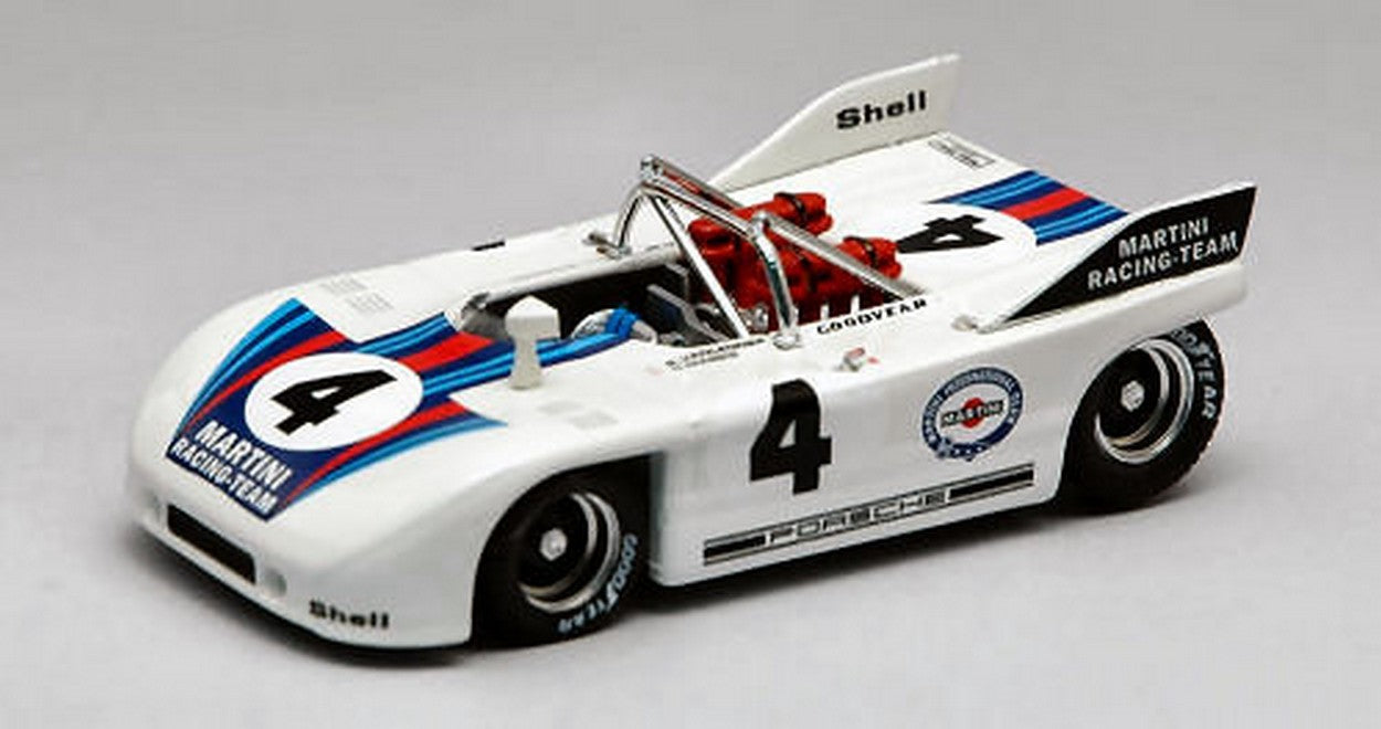 MODELLINO IN SCALA COMPATIBILE CON PORSCHE 908/3 N.4 4th 1000 KM NURBURGRING 1971 VAN LENNEP-MARKO 1:43 BEST MODEL BT9316
