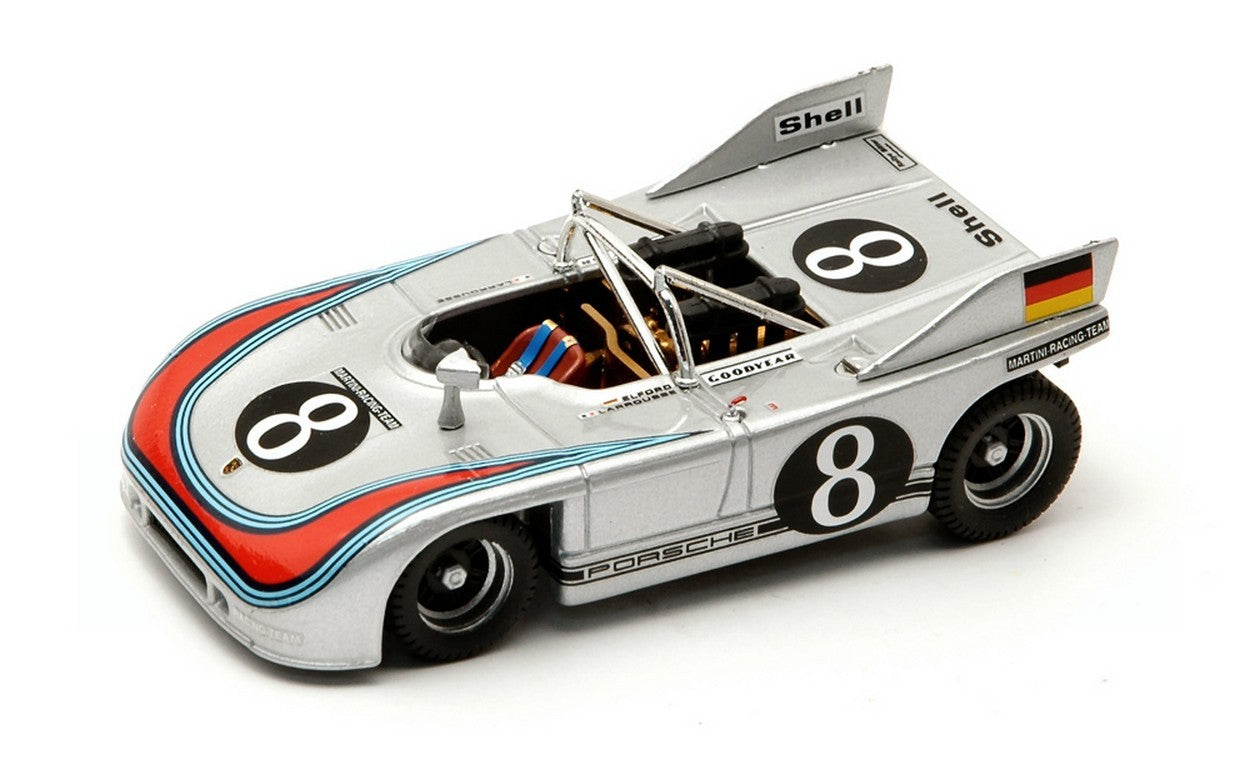 MODELLINO IN SCALA COMPATIBILE CON PORSCHE 908/3 N.8 39th T.FLORIO 71 ELFORD (GIRO VELOCE) LARROUSSE 1:43 BEST MODEL BT9334