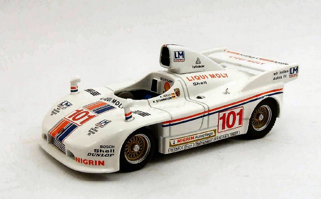MODELLINO IN SCALA COMPATIBILE CON PORSCHE 908/4 N.101 DNF NURBURGRING 1979 STOMMELEN-JOEST 1:43 BEST MODEL BT9467