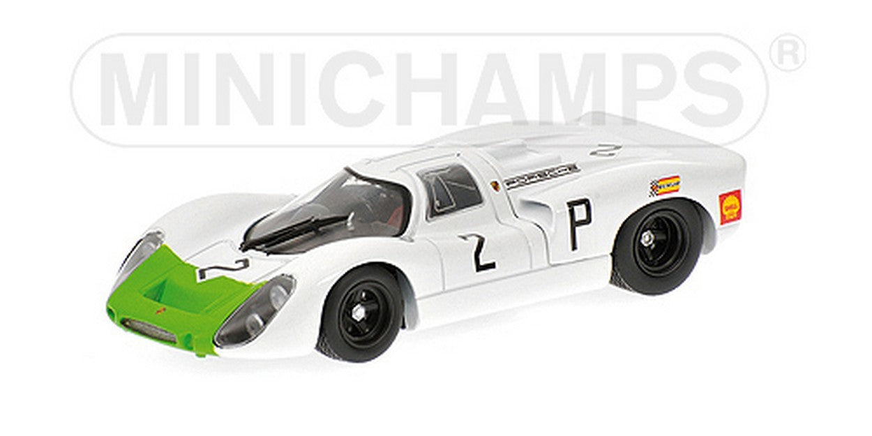 MODELLINO IN SCALA COMPATIBILE CON PORSCHE 908 K N.2 WINNER ADAC 1968 SIFFERT/ELFORD 1:43 MINICHAMPS PM400686802
