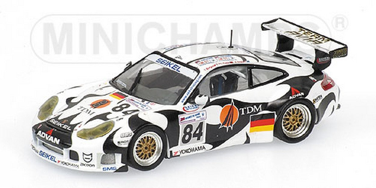 MODELLINO IN SCALA COMPATIBILE CON PORSCHE 911 GT 3 N.84 LM 2004 1:43 MINICHAMPS PM400046984
