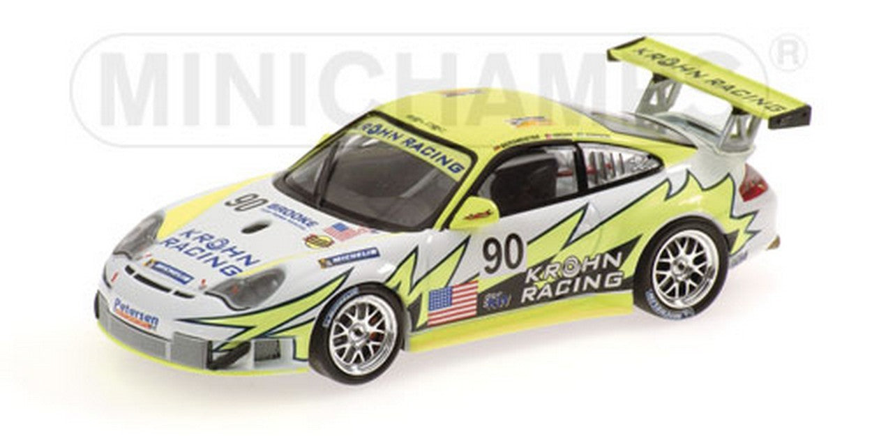 MODELLINO IN SCALA COMPATIBILE CON PORSCHE 911 GT 3 N.90 LM 2006 1:43 MINICHAMPS PM400066490