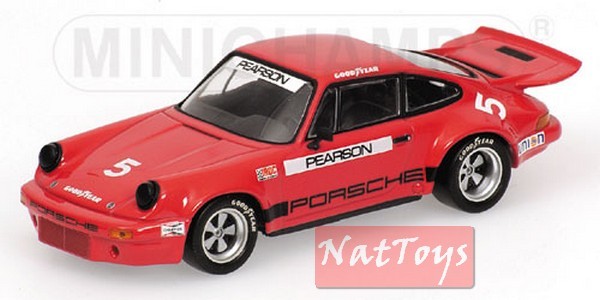 MODELLINO IN SCALA COMPATIBILE CON PORSCHE 911 N.5 RIVERSIDE 1973 1:43 MINICHAMPS PM400736305