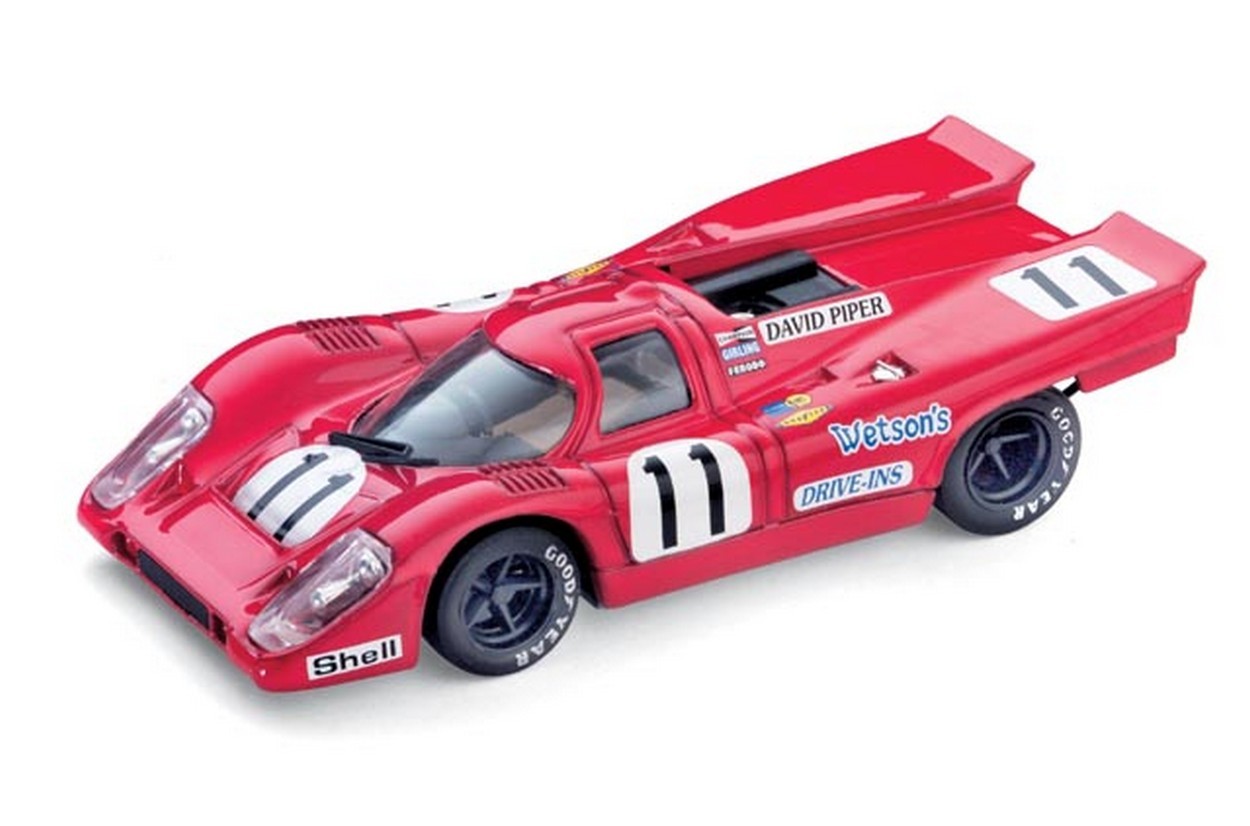 MODELLINO IN SCALA COMPATIBILE CON PORSCHE 917 K N.11 1000 Km MONZA 1970 PIPER-ADAMOVICZ 1:43 BRUMM BM0339