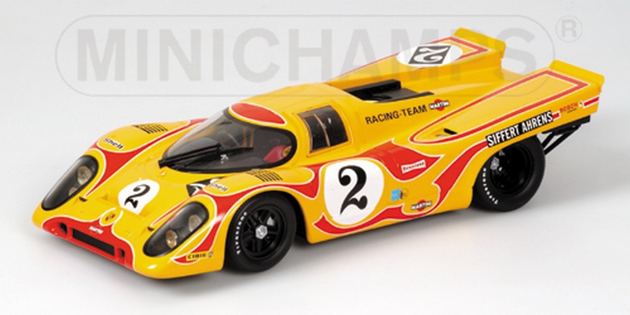 MODELLINO IN SCALA COMPATIBILE CON PORSCHE 917 K N.2 KYALAMI 1970 1:43 MINICHAMPS PM430706792
