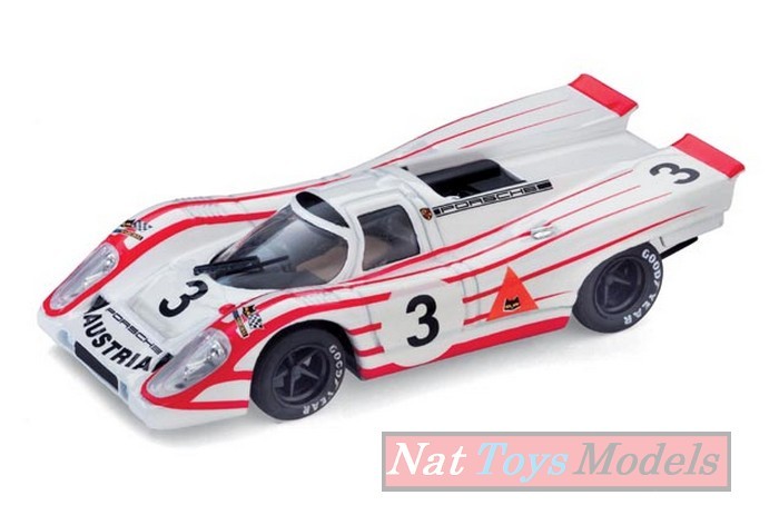 MODELLINO IN SCALA COMPATIBILE CON PORSCHE 917 K N.3 RETIRED DAYTONA 1970 AHRENS JR-ELFORD 1:43 BRUMM BM0337