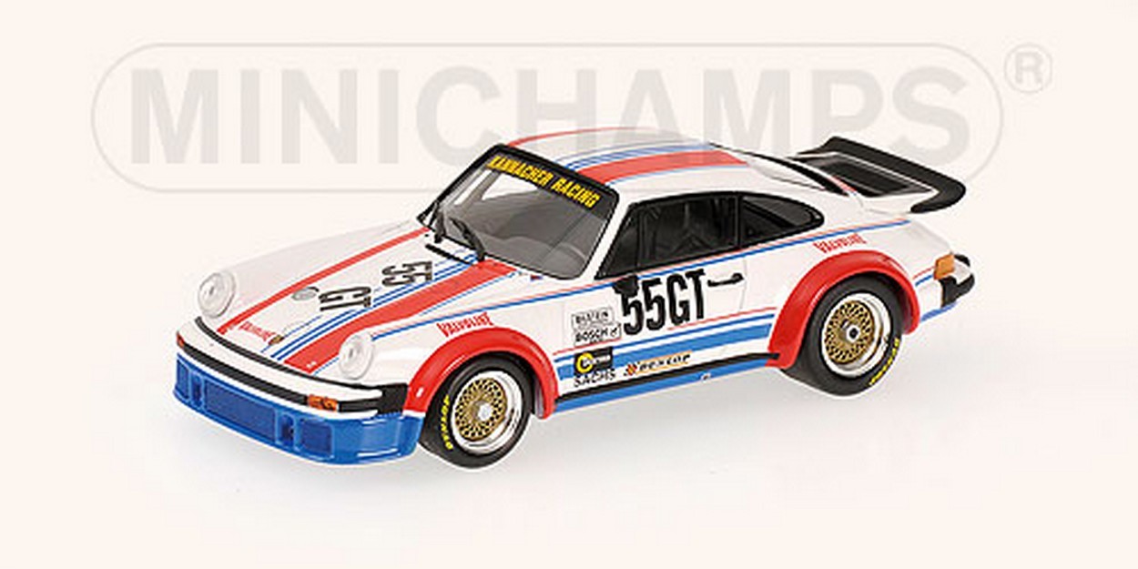 MODELLINO IN SCALA COMPATIBILE CON PORSCHE 934 N.55 EGT 1976 1:43 MINICHAMPS PM400766455