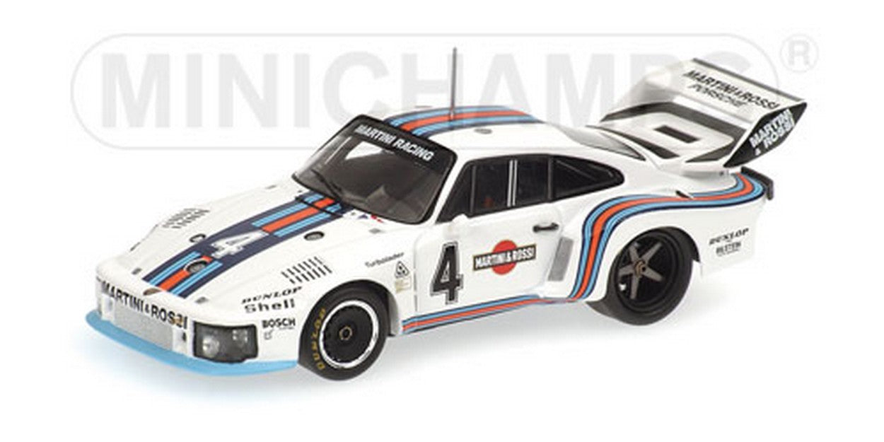 MODELLINO IN SCALA COMPATIBILE CON PORSCHE 935 MART.N.4 W.GLEN 76 1:43 MINICHAMPS PM400766304