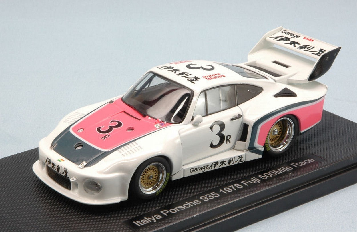 MODELLINO IN SCALA COMPATIBILE CON PORSCHE 935 N.3 4th FUJI 500 MILES 1978 IKUZAWA-TAKAHARA 1:43 EBBRO EB44600