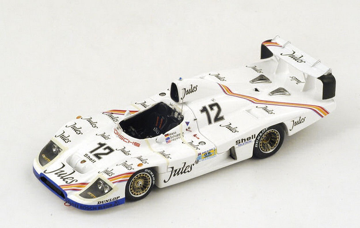 MODELLINO IN SCALA COMPATIBILE CON PORSCHE 936/81 N.12 12th LM 1981 MASS-SCHUPPAN-HAYWOOD 1:43 SPARK S4433