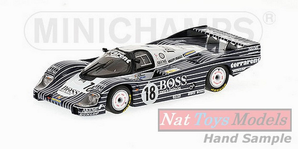 MODELLINO IN SCALA COMPATIBILE CON PORSCHE 956 N.18 LM 1983 1:43 MINICHAMPS PM430836518