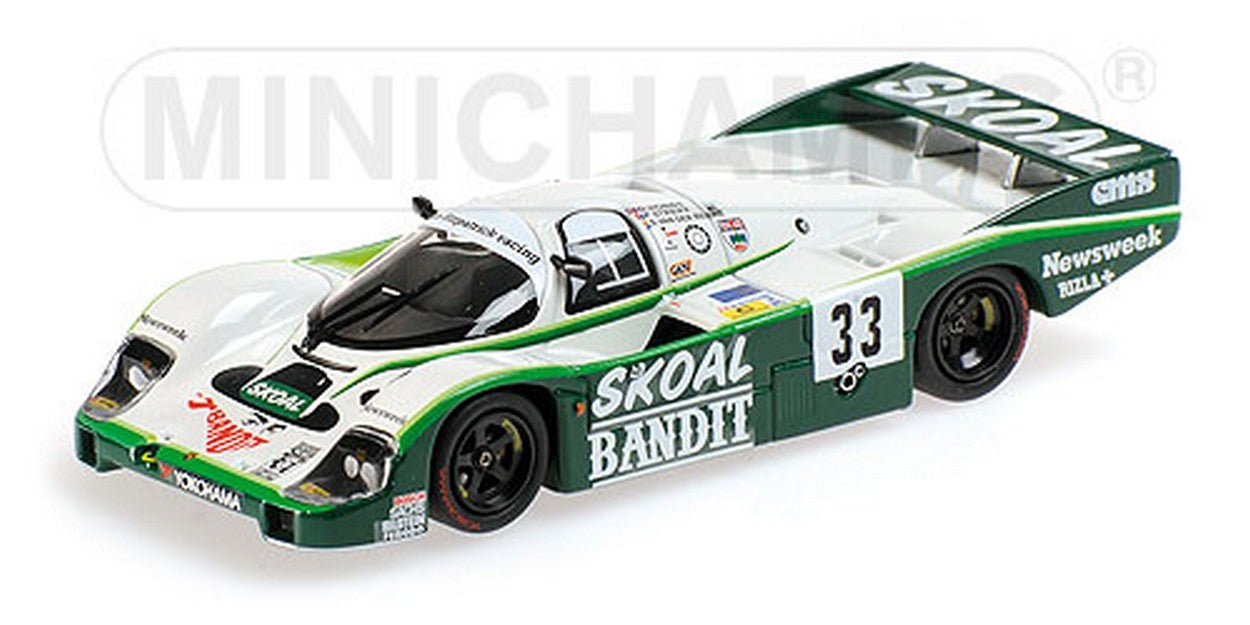 MODELLINO IN SCALA COMPATIBILE CON PORSCHE 956 N.33 3th LM 1984 HOBBS-STREIFF-VAN DER MERWE 1:43 MINICHAMPS PM430846533