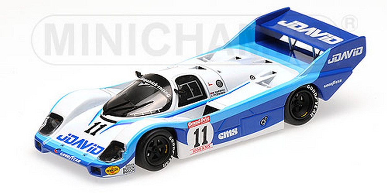 MODELLINO IN SCALA COMPATIBILE CON PORSCHE 956K N.11 WINNER 1000 KM BR.HATCH 1983 FITZPATRICK-WARWICK 1:43 MINICHAMPS PM43083661