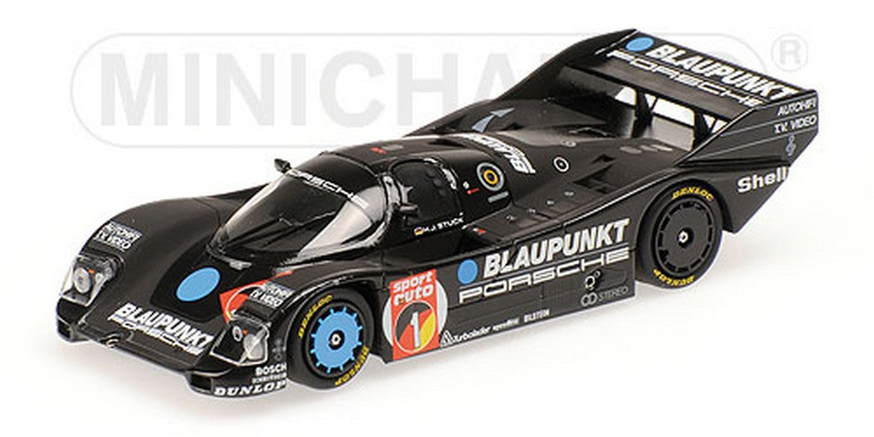 MODELLINO IN SCALA COMPATIBILE CON PORSCHE 962C N.1 WINNER SUPERCUP NURBURGRING 1986 H.J.STUCK 1:43 MINICHAMPS PM400866801