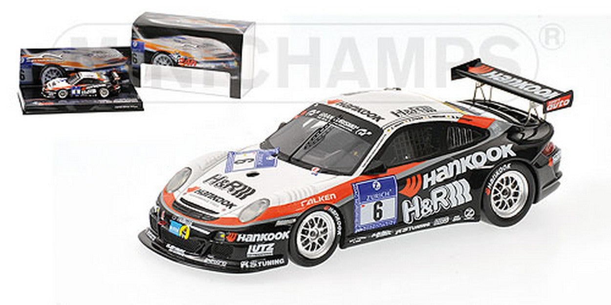 MODELLINO IN SCALA COMPATIBILE CON PORSCHE 997 GT 3 N.6 NURBUR. 09 1:43 MINICHAMPS PM437096806