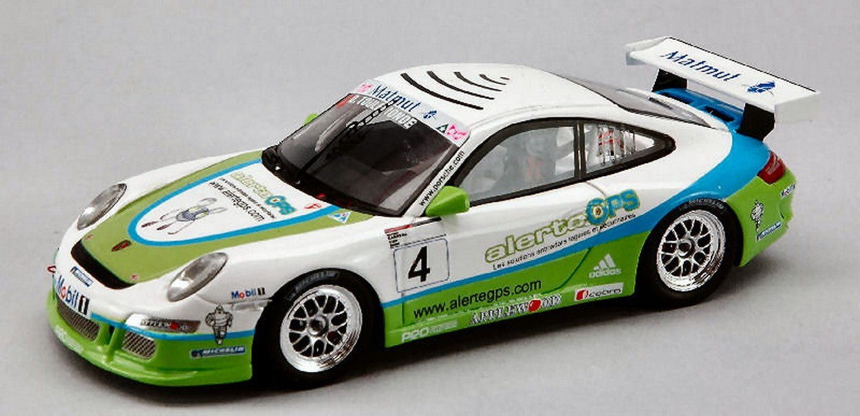 MODELLINO IN SCALA COMPATIBILE CON PORSCHE 997 N.4 CARRERA CUP 08 1:43 SPARK MODEL MX012