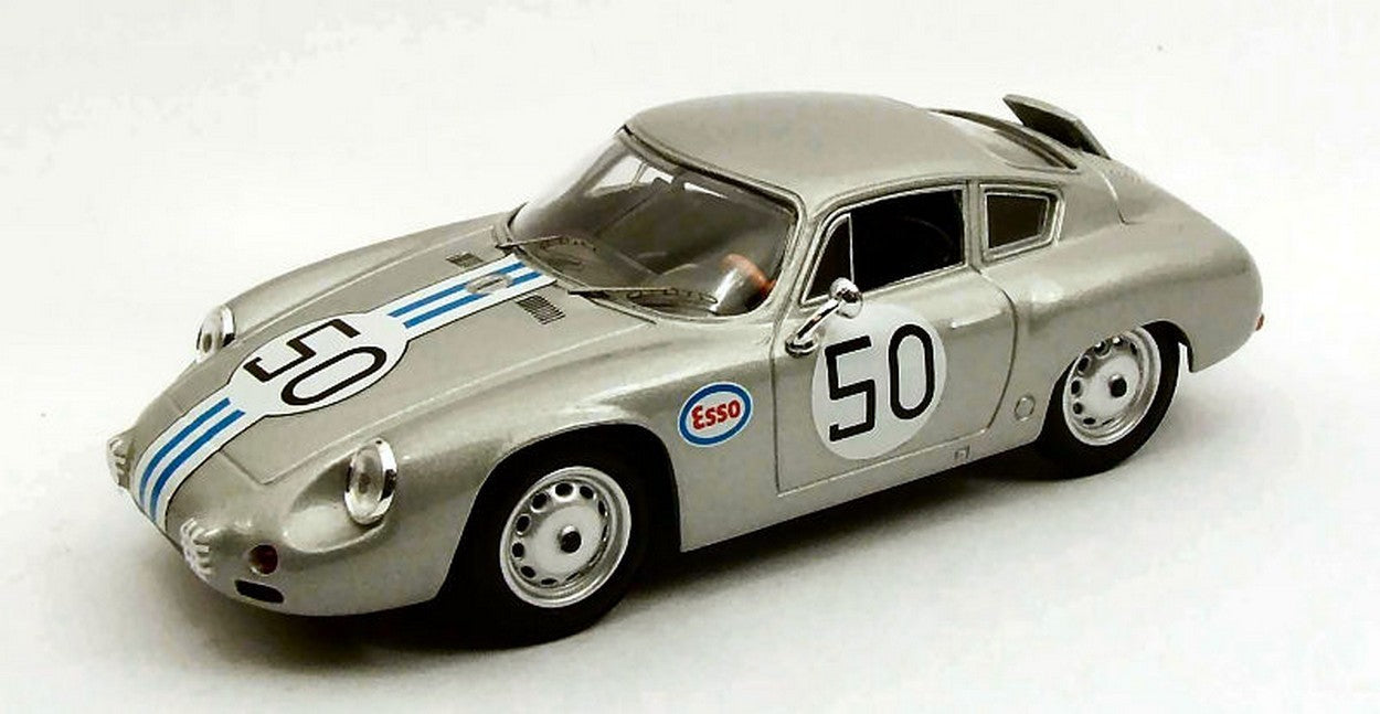 MODELLINO IN SCALA COMPATIBILE CON PORSCHE ABARTH N.50 5th USRRC AUGUSTA GT RACE 1964 C.CASSEL 1:43 BEST MODEL BT9458