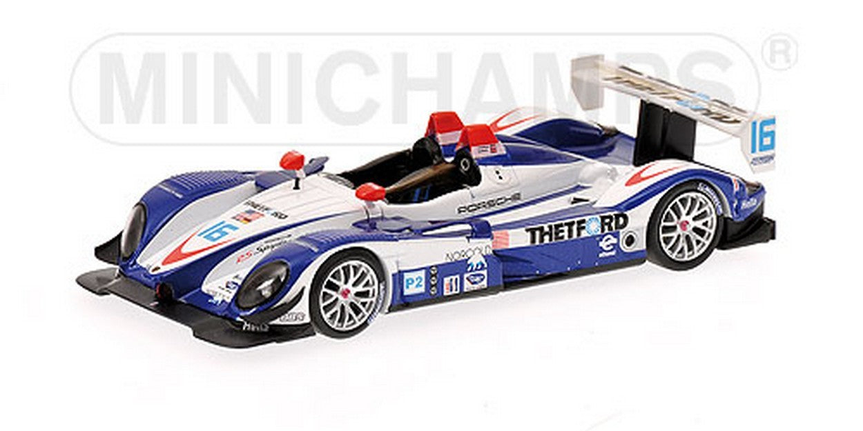MODELLINO IN SCALA COMPATIBILE CON PORSCHE RS SPYD.N.16 SEBRING 08 1:43 MINICHAMPS PM400086816