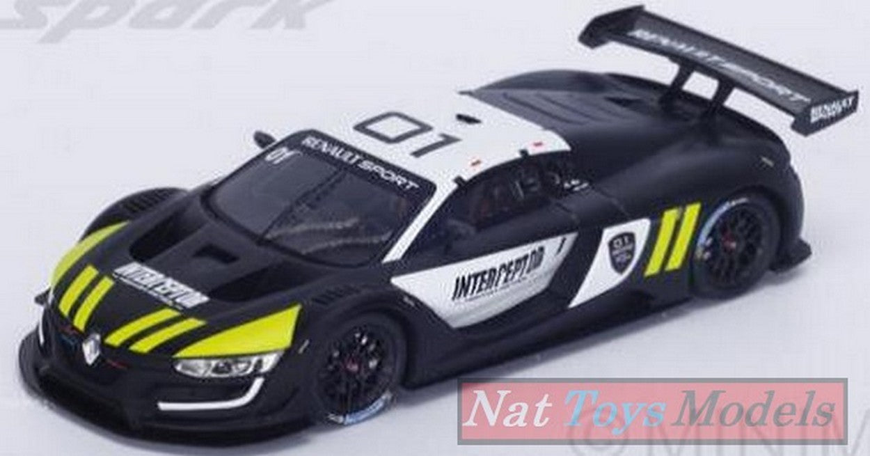 MODELLINO IN SCALA COMPATIBILE CON RENAULT R.S 01 INTERCEPTOR J.RAGNOTTI 1:43 SPARK MODEL SF104