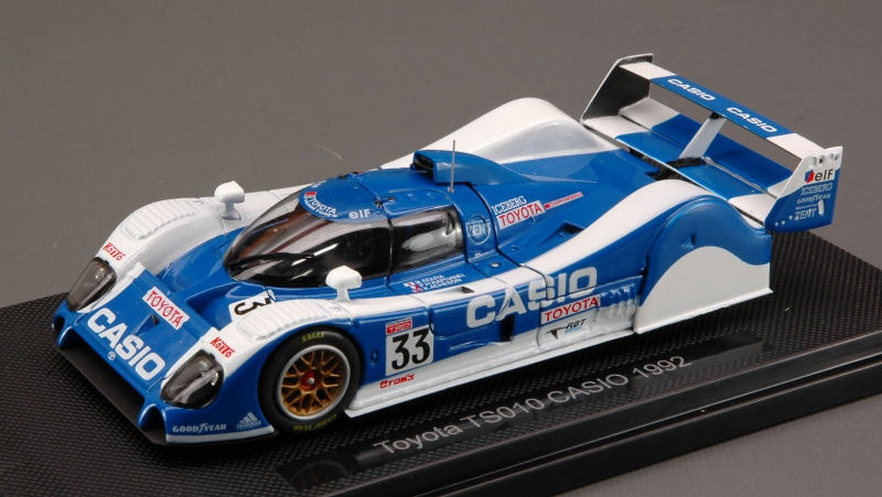 MODELLINO IN SCALA COMPATIBILE CON TOYOTA TS010 N.33 2nd LM 1992 M.SEKIYA-P.RAPHANEL-K.ACHESON 1:43 EBBRO EB44588