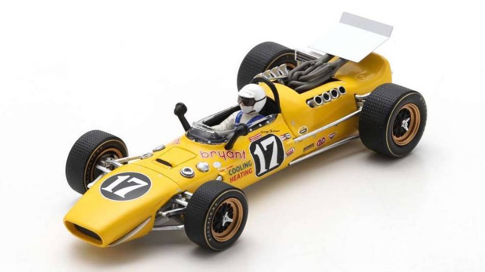 MODELLINO IN SCALA COMPATIBILE CON VOLLSTEDT N.17 RIVERSIDE 1967 GEOGE FOLLMER 1:43 SPARK MODEL S5770