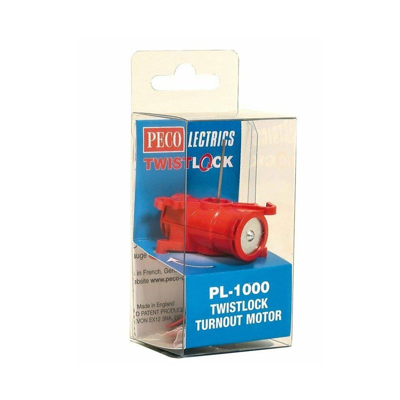 Motore twistlock per scambi. PECO PL-1000